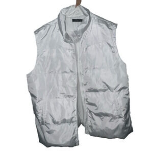 White Puffer Vest